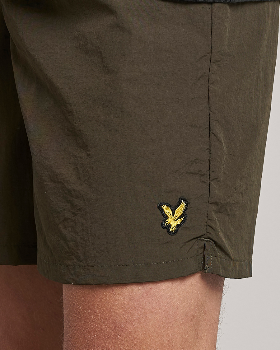 Men | Swimwear | Lyle & Scott | Plain Swimshorts Olive