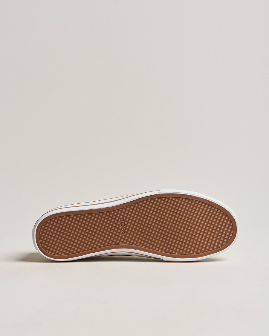 Men | Aiden Canvas Sneaker White | BOSS BLACK | Aiden Canvas Sneaker White