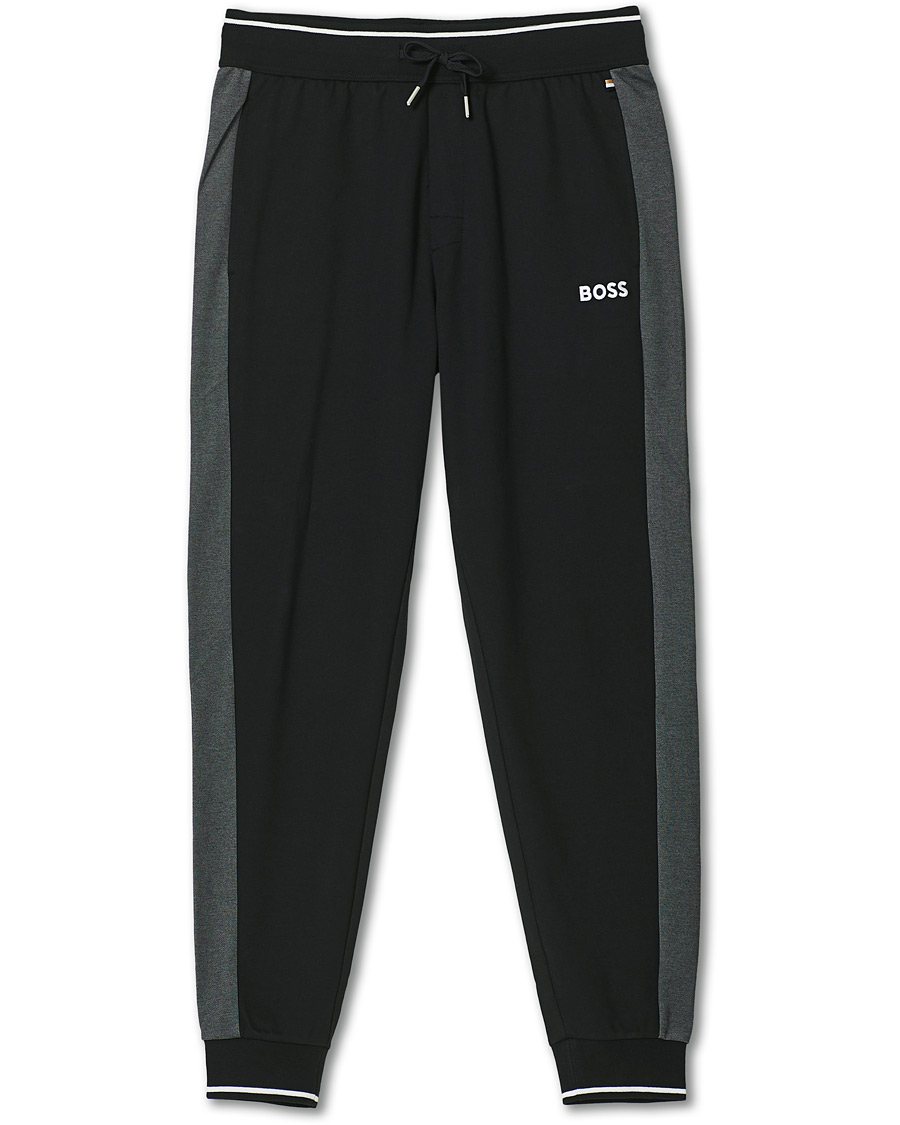 Men | Trousers | BOSS | Tracksuit Sweatpants Black