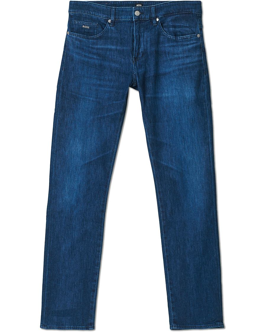 Men |  | BOSS | Delaware3 Slim Fit Stretch Jeans Medium Blue