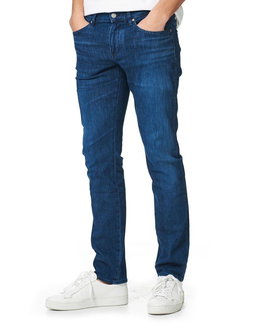 Men | Jeans | BOSS BLACK | BOSS Delaware3 Slim Fit Stretch Jeans Medium Blue