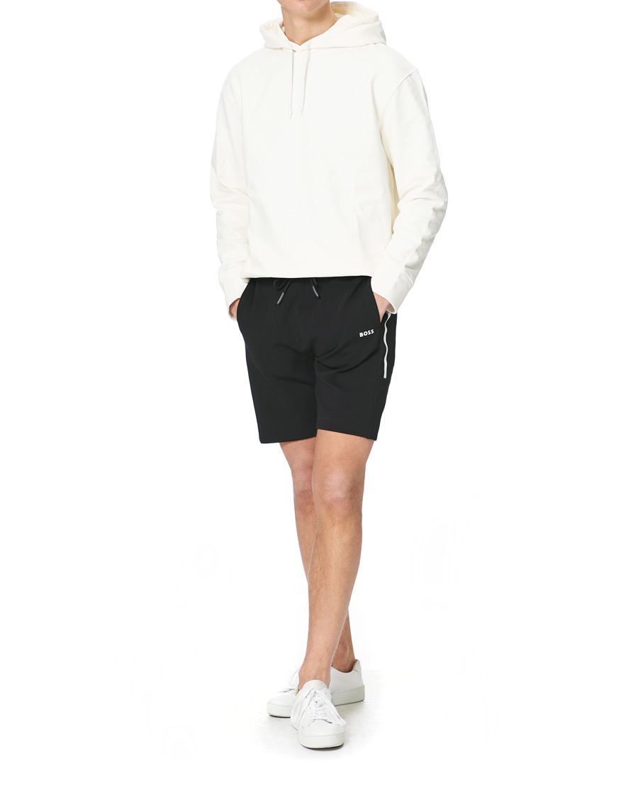 Men | Shorts | BOSS GREEN | BOSS Athleisure Headlo Sweatshorts Black