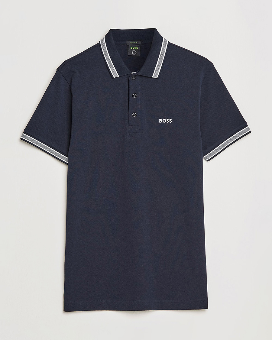Men | Polo Shirts | BOSS Athleisure | Paddy Piké Navy