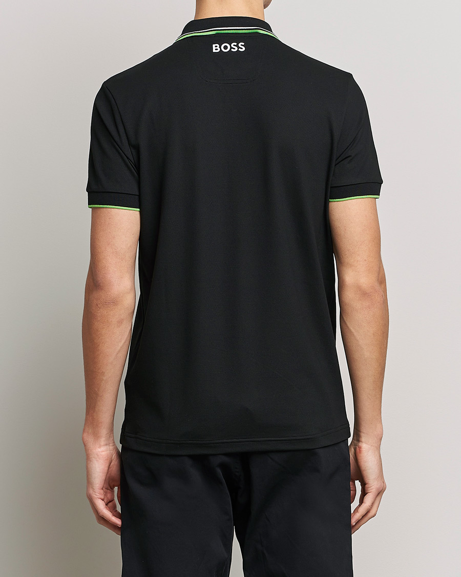 Men | Polo Shirts | BOSS Athleisure | Paddy Pro Piké Black
