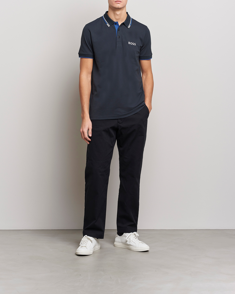 Men | Polo Shirts | BOSS GREEN | Paddy Pro Piké Navy