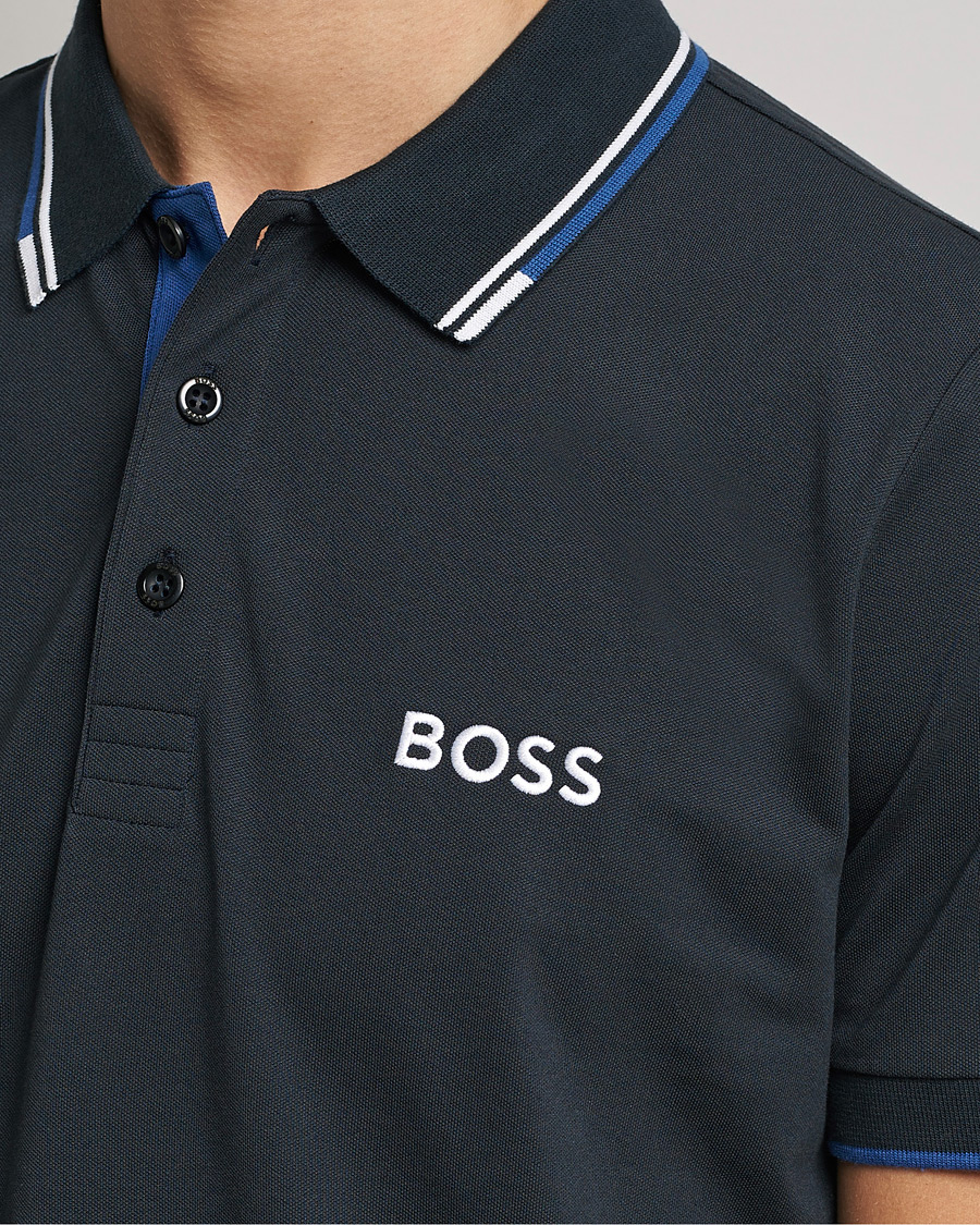 Men | Polo Shirts | BOSS GREEN | Paddy Pro Piké Navy