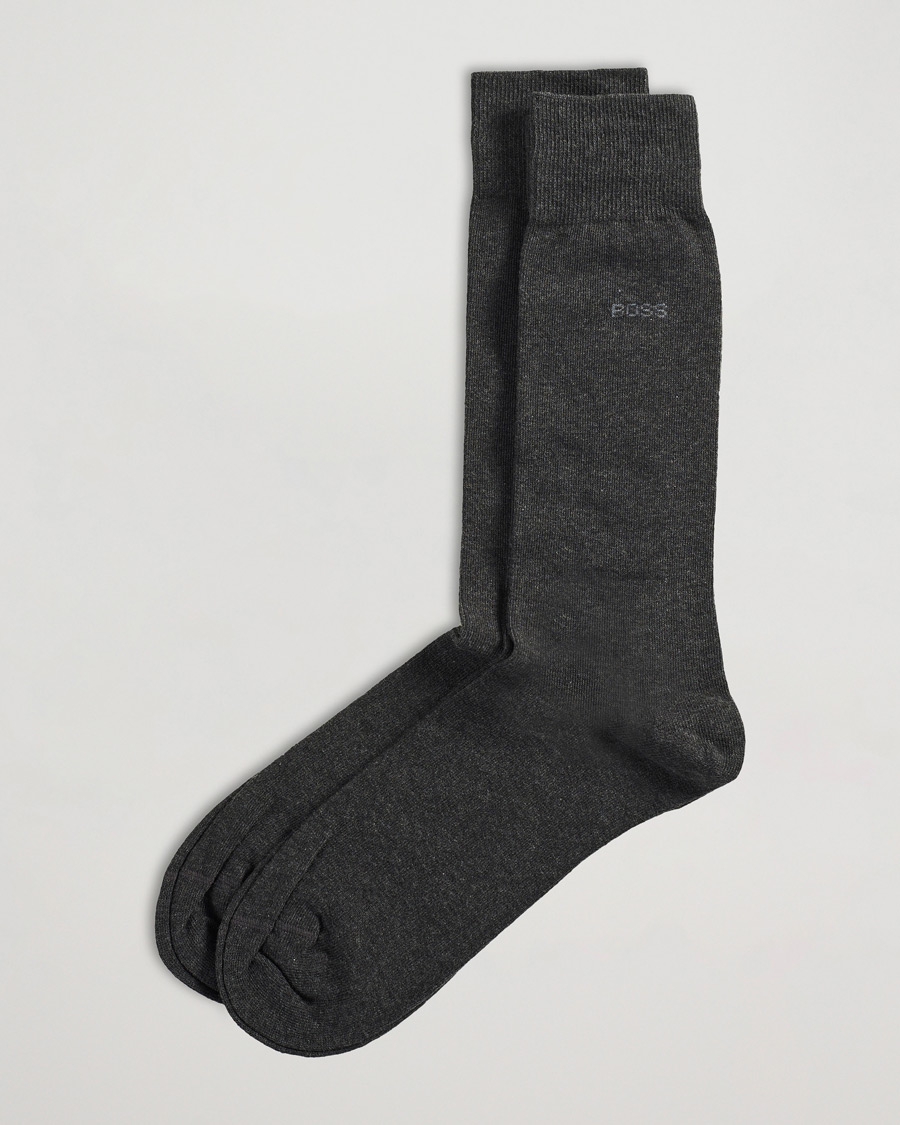 Men | Socks | BOSS BLACK | 2-Pack RS Uni Socks Grey