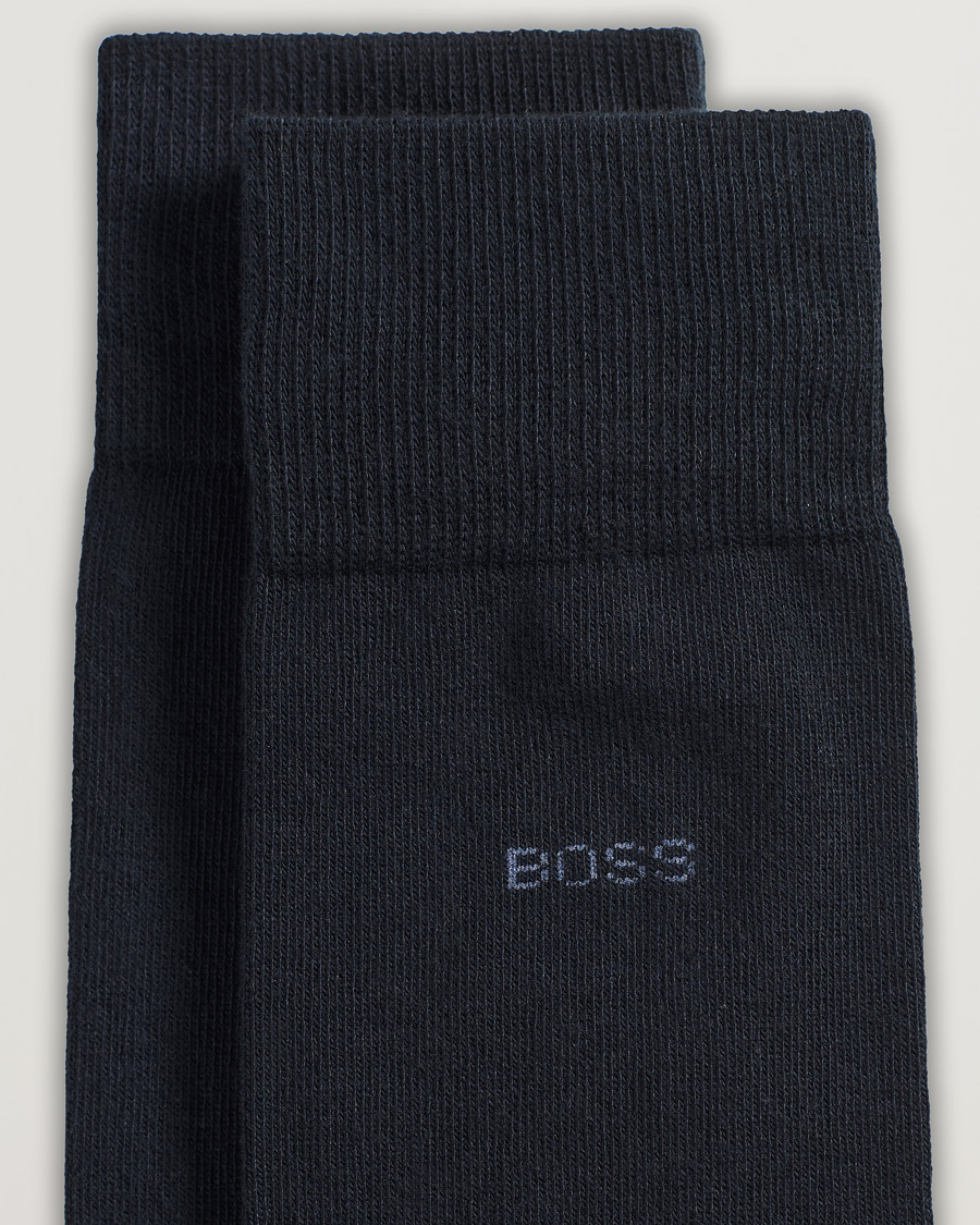 Men | Departments | BOSS | 2-Pack RS Uni Socks Dark Blue