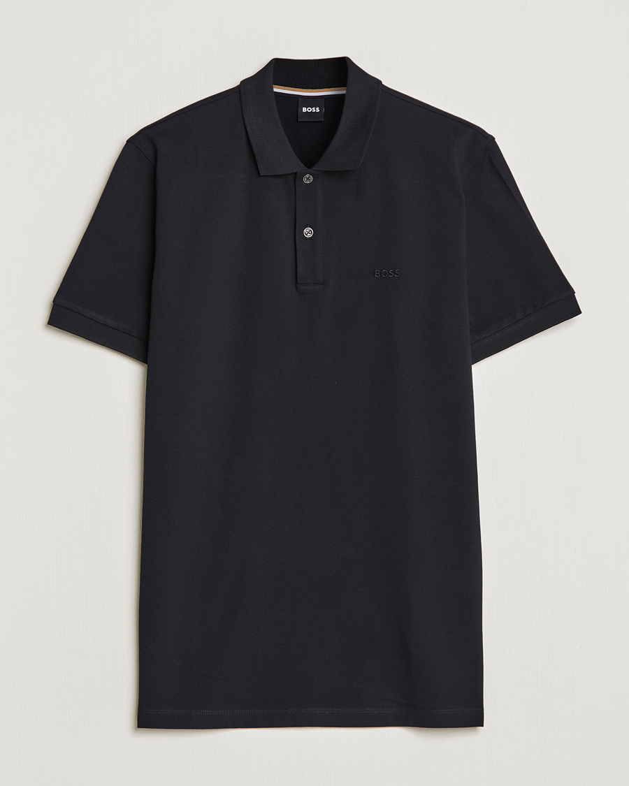 Men | Polo Shirts | BOSS BLACK | Pallas Polo Black