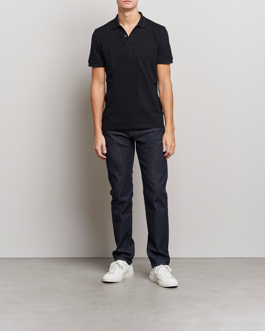 Men | Polo Shirts | BOSS BLACK | Pallas Polo Black
