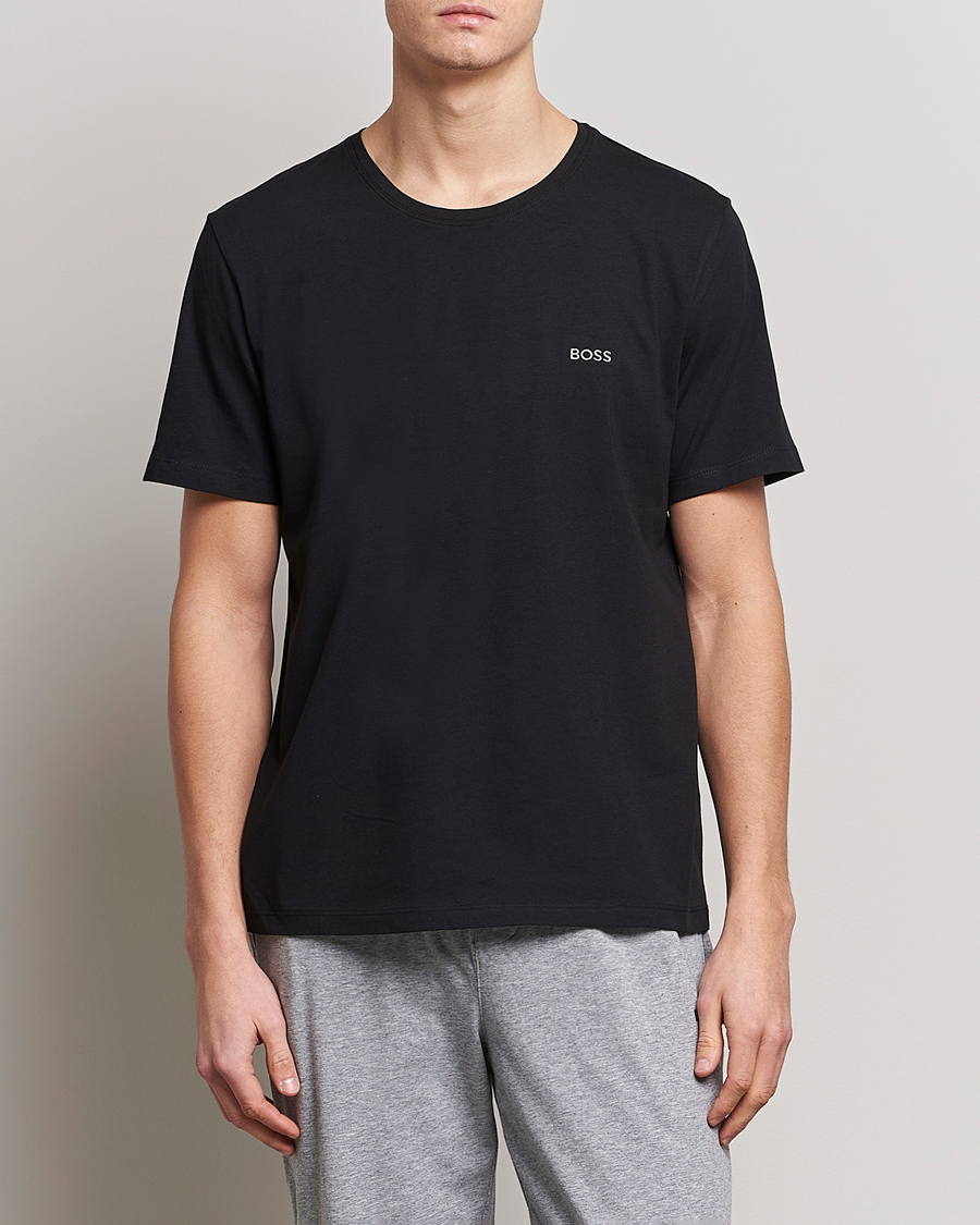 Men |  | BOSS | Loungewear Small Logo Tee Black