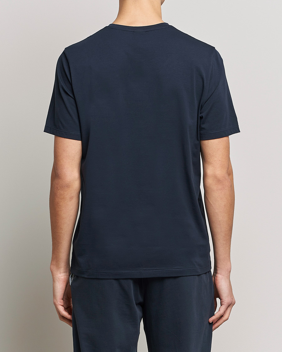 Men | T-Shirts | BOSS BLACK | Loungewear Small Logo Tee Navy