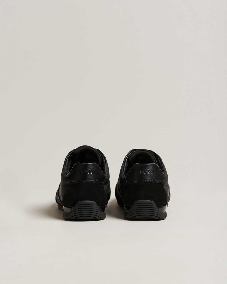 Men | Sneakers | BOSS Athleisure | Saturn Low Sneaker Black