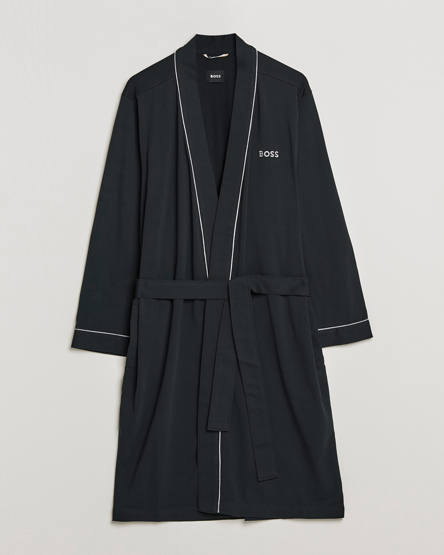 Men | Pyjamas & Robes | BOSS BLACK | Kimono Black