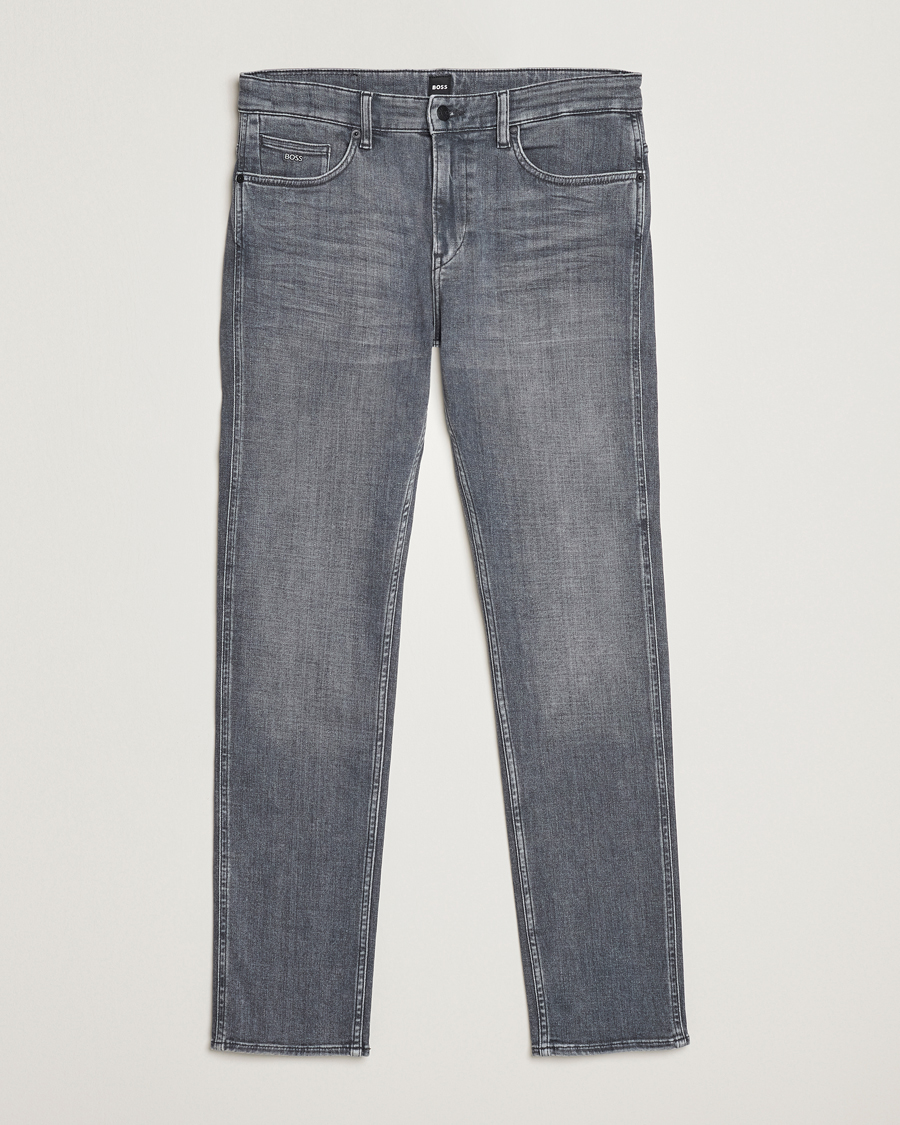Men |  | BOSS | Delaware Slim Fit Stretch Jeans Medium Grey