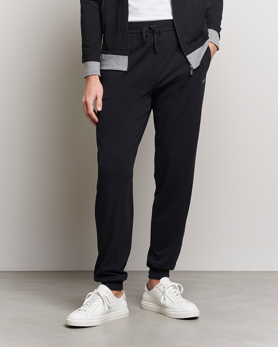 Men | Trousers | BOSS BLACK | Mix & Match Sweatpants Black