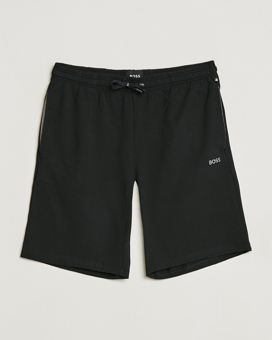 Men | Shorts | BOSS BLACK | Mix & Match Sweatshorts Black