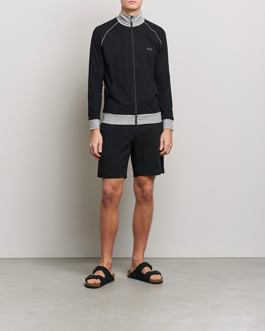 Men | Shorts | BOSS BLACK | Mix & Match Sweatshorts Black
