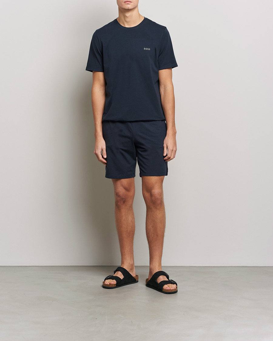 Men | Shorts | BOSS BLACK | Mix & Match Sweatshorts Dark Blue