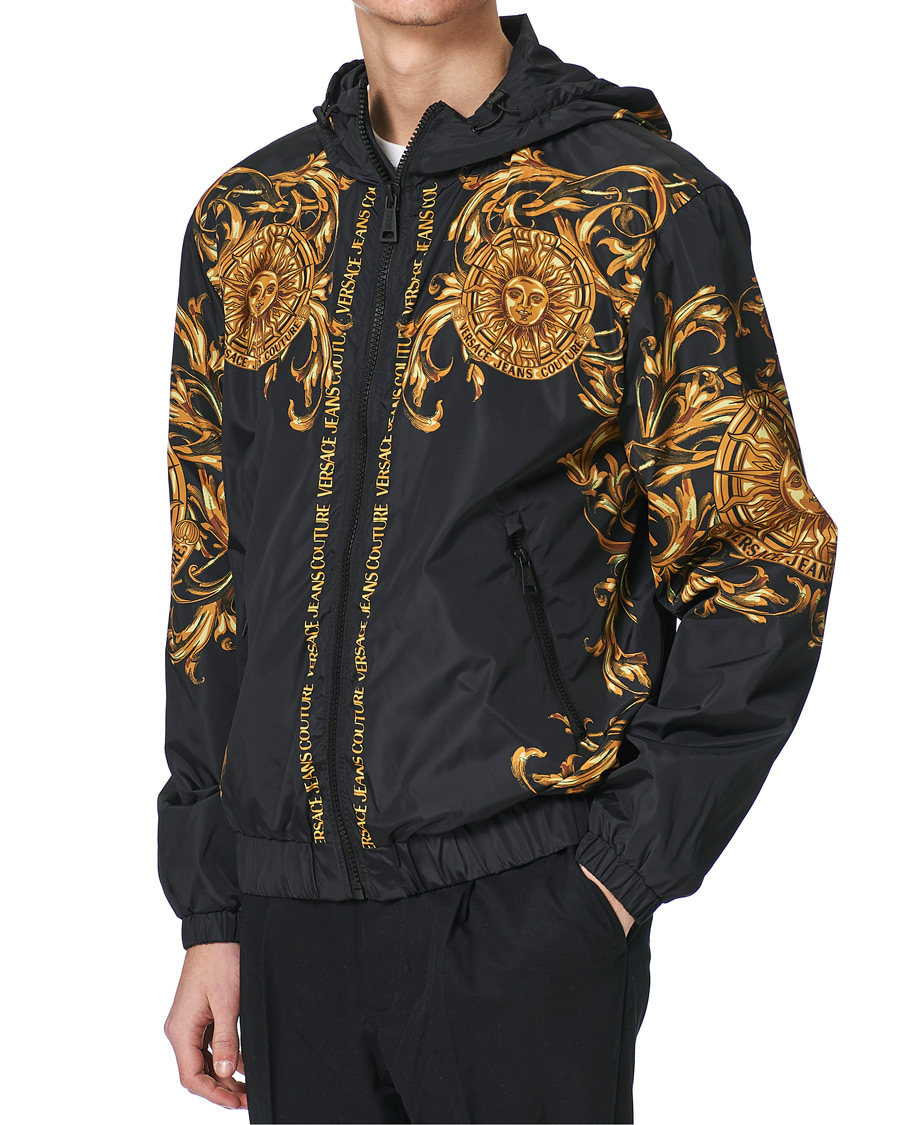 Versace Men's Heritage Print Hooded Jacket