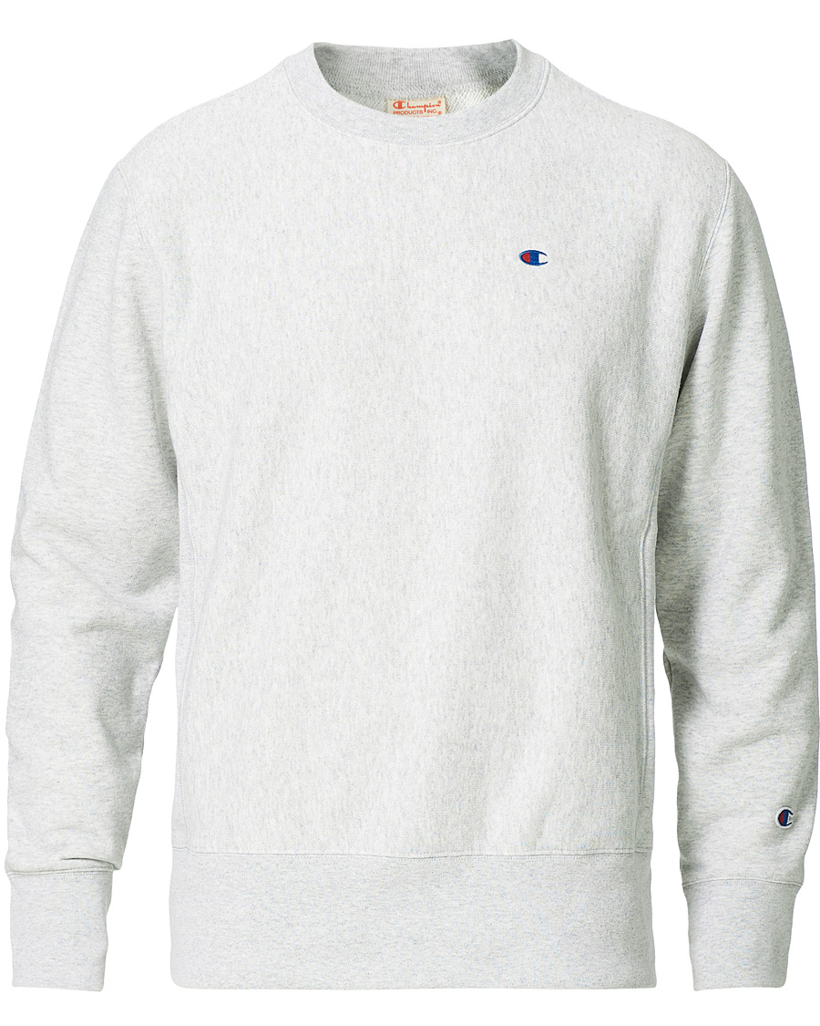 Men |  | Champion | Reverse Weave Soft Fleece Sweatshirt Grey Melange