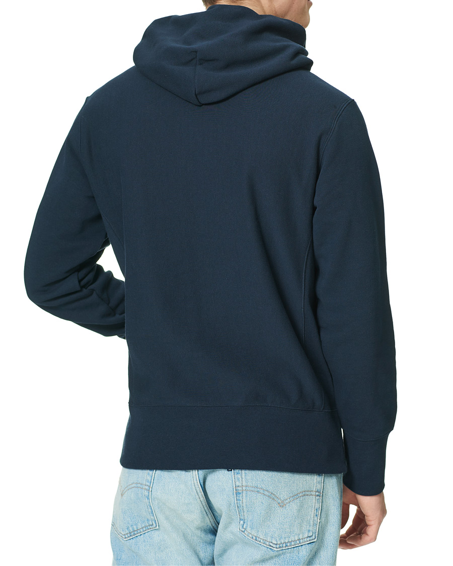 Men | Sweaters & Knitwear | Champion | Reverse Weave Soft Fleece Hood Sky Captain
