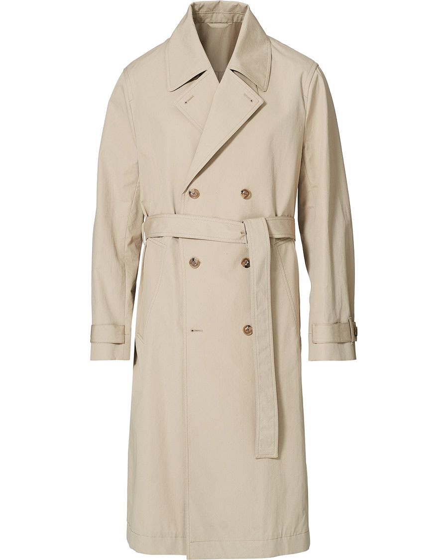 Men | Coats & Jackets | Filippa K | Bristol Trench Coat Grey Beige