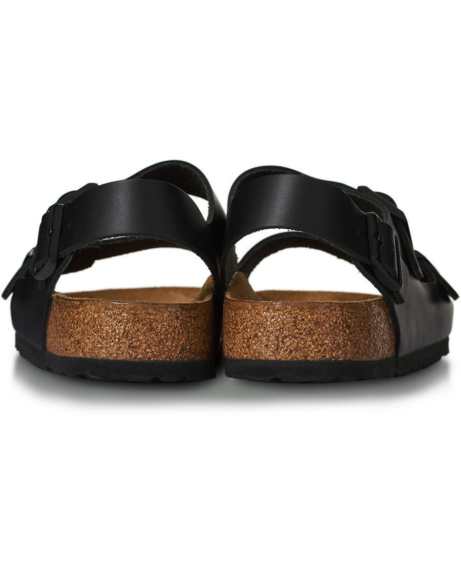 Men | Sandals & Slides | BIRKENSTOCK | Milano Classic Footbed Black Leather