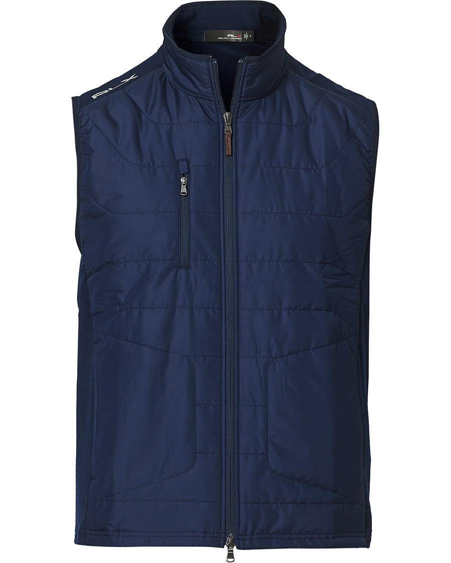 Men | Coats & Jackets | RLX Ralph Lauren | Performance Wool Vest French Navy