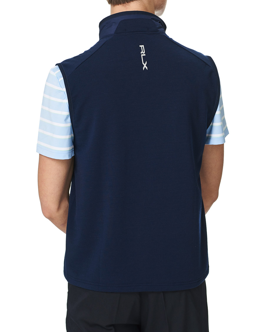 Men | Coats & Jackets | RLX Ralph Lauren | Performance Wool Vest French Navy