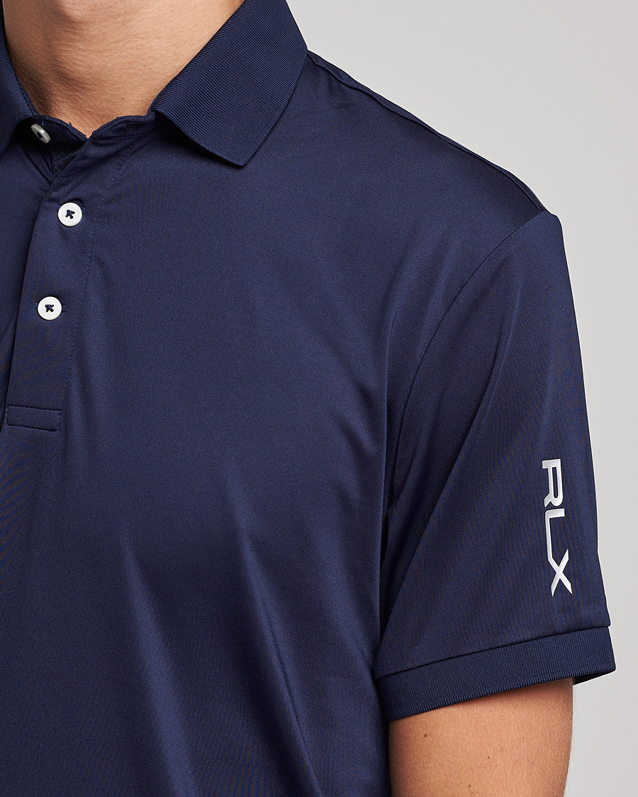 Men | Polo Shirts | RLX Ralph Lauren | Airflow Active Jersey Polo French Navy