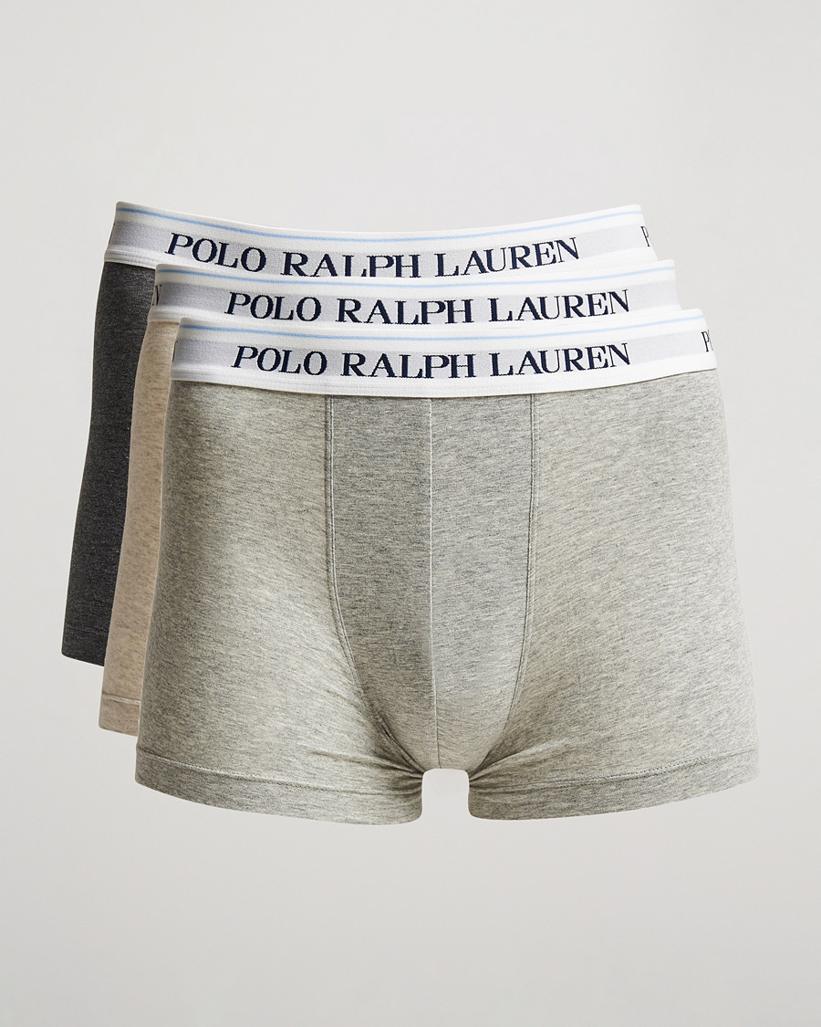 Men |  | Polo Ralph Lauren | 3-Pack Trunk Heather/Grey/Charcoal