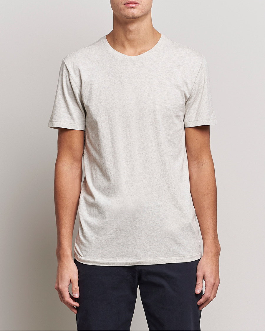 Men | T-Shirts | Polo Ralph Lauren | 3-Pack Crew Neck T-Shirt Grey Heather/Grey/Charcoal