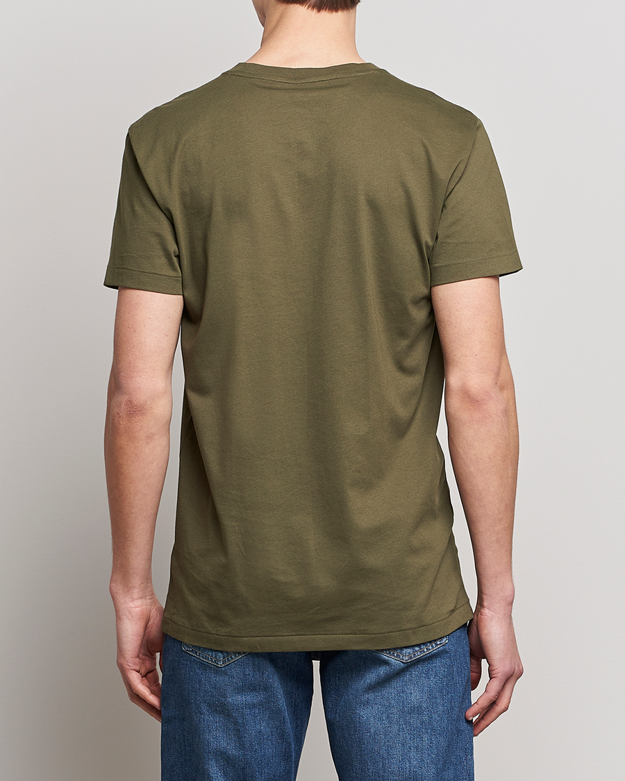 Men | T-Shirts | Polo Ralph Lauren | 3-Pack Crew Neck T-Shirt Olive/Green/Dark Green