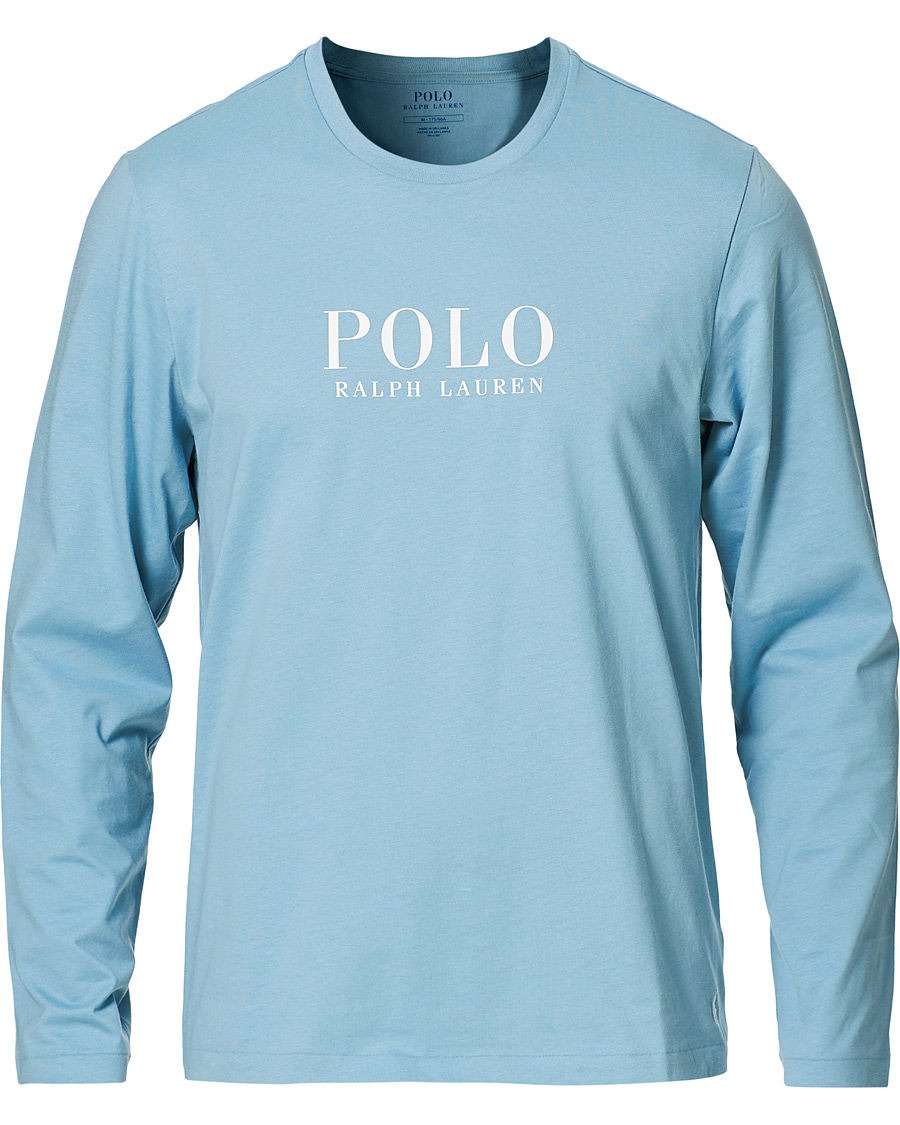 Polo Ralph Lauren Liquid Cotton Long Sleeve Tee Blue Note at
