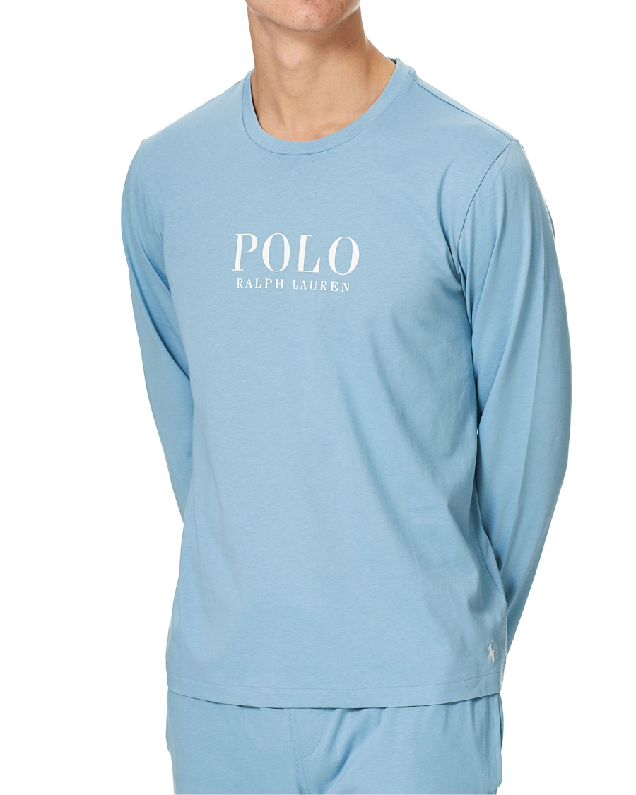 Polo Ralph Lauren Liquid Cotton Long Sleeve Tee Blue Note at