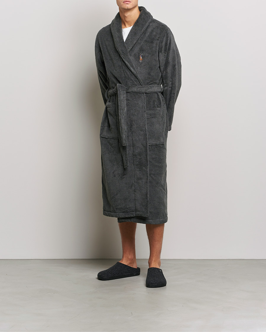 Men |  | Polo Ralph Lauren | Cotton Terry Robe Dark Slate