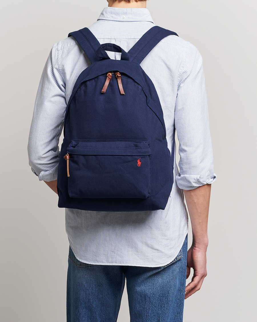 Men | Backpacks | Polo Ralph Lauren | Canvas Backpack Newport Navy