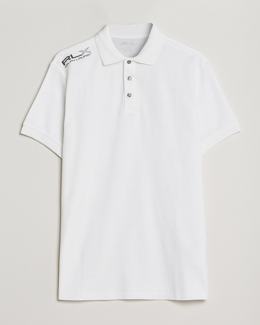 Men | Polo Shirts | RLX Ralph Lauren | Performance Polo Pure White