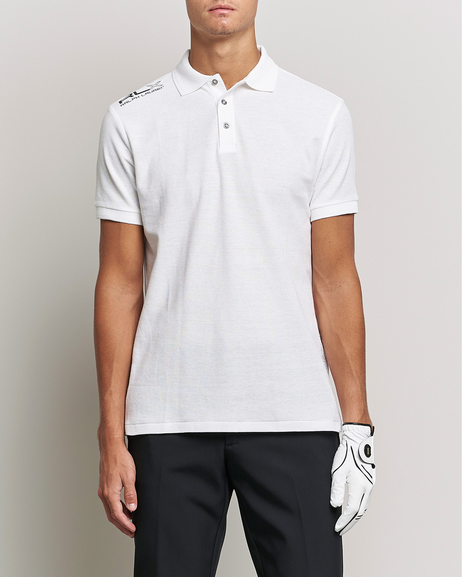Men | Polo Shirts | RLX Ralph Lauren | Performance Polo Pure White