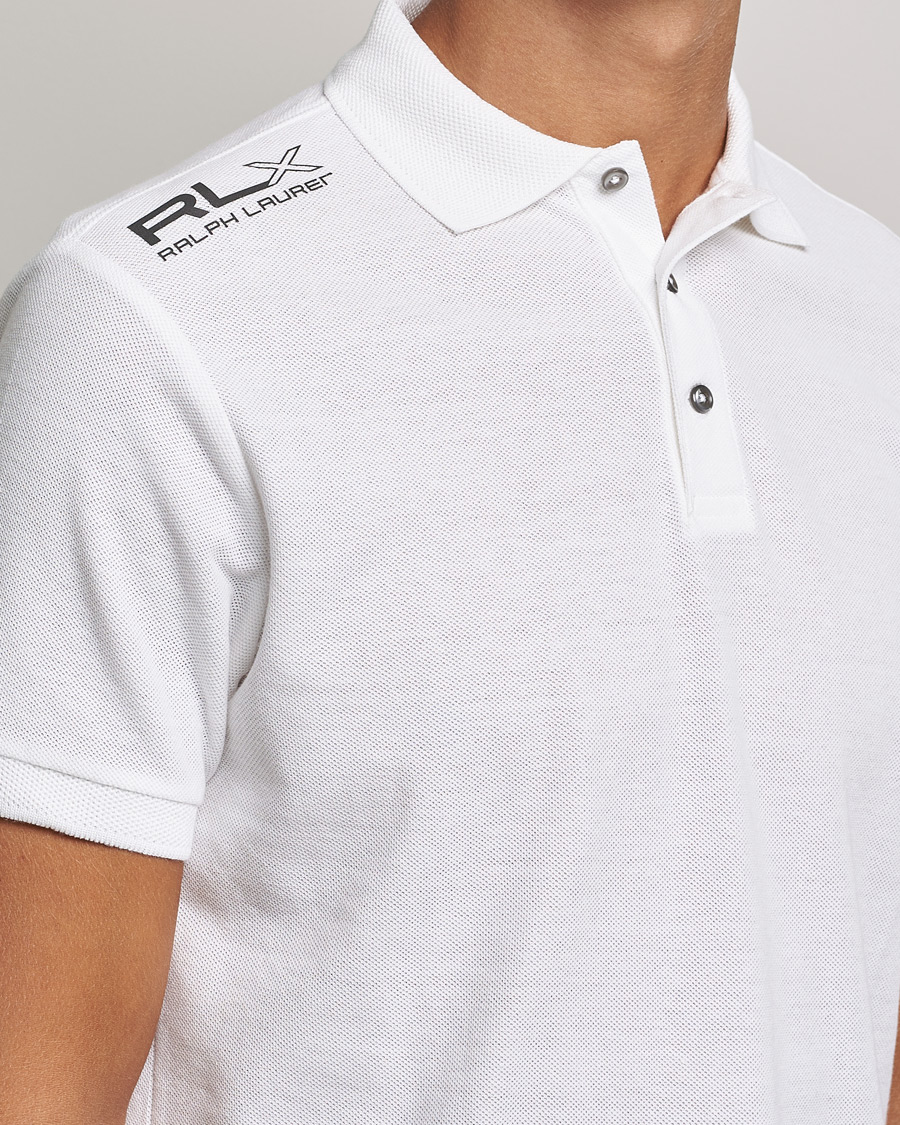 Men | Polo Shirts | RLX Ralph Lauren | Performance Polo Pure White