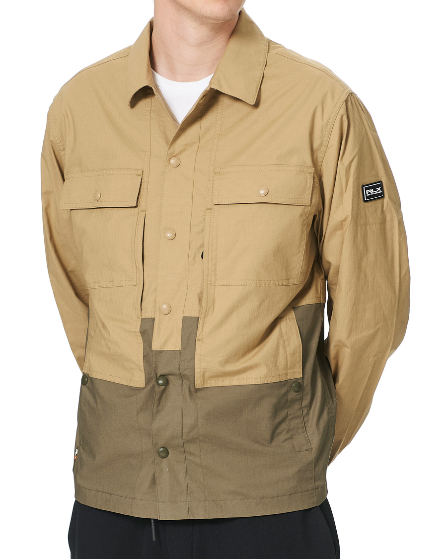 Men | Field Jackets | RLX Ralph Lauren | James Ripstop Wind Field Jacket Khaki