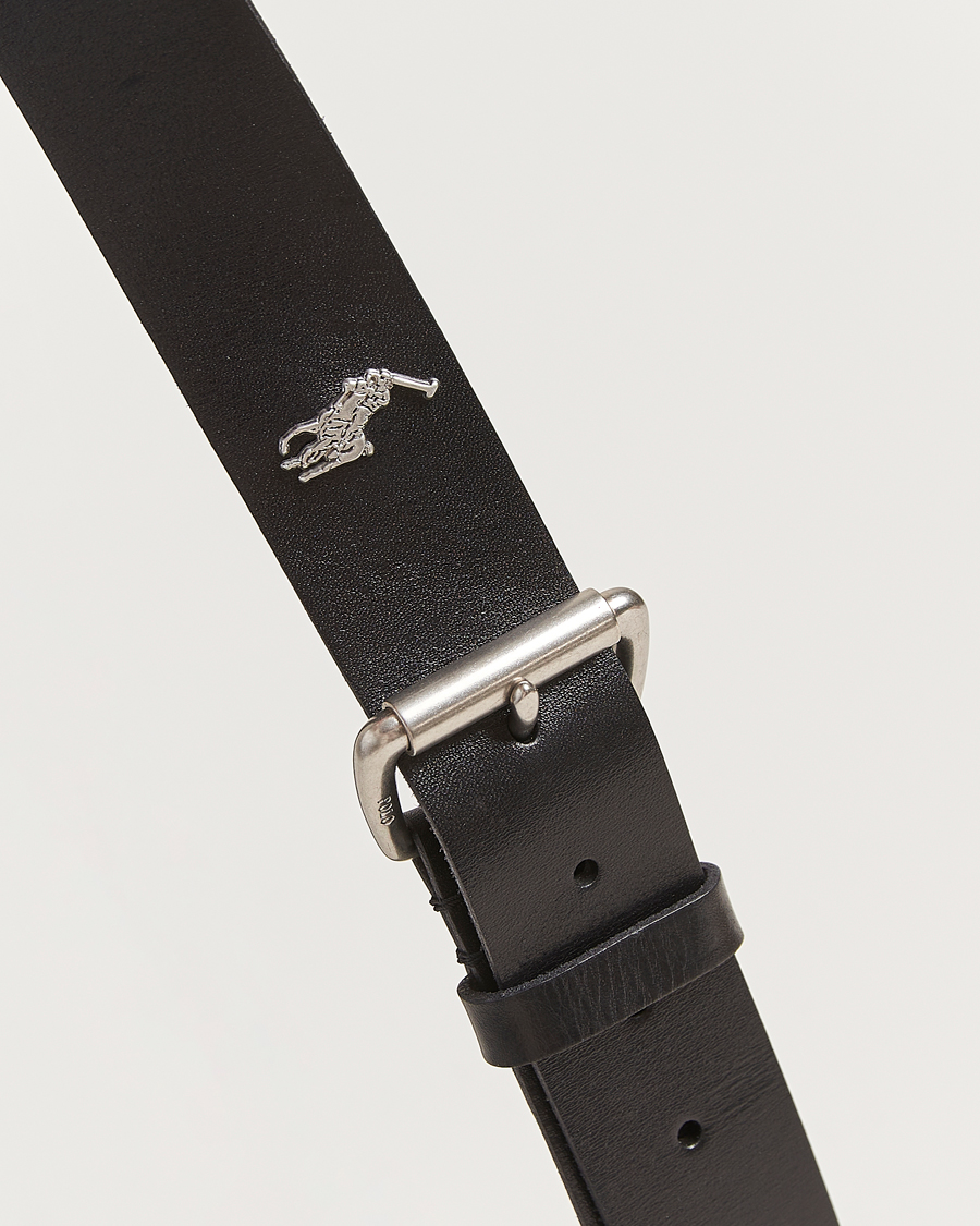 ralph lauren men's black belt