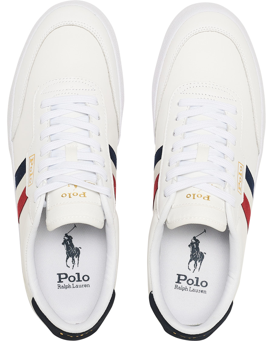 Men | Sneakers | Polo Ralph Lauren | Court VLC Leather Sneaker White