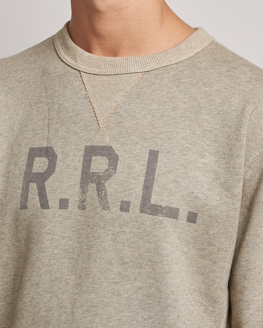 Men | Sweaters & Knitwear | RRL | Double V Sweatshirt Trainer Heather