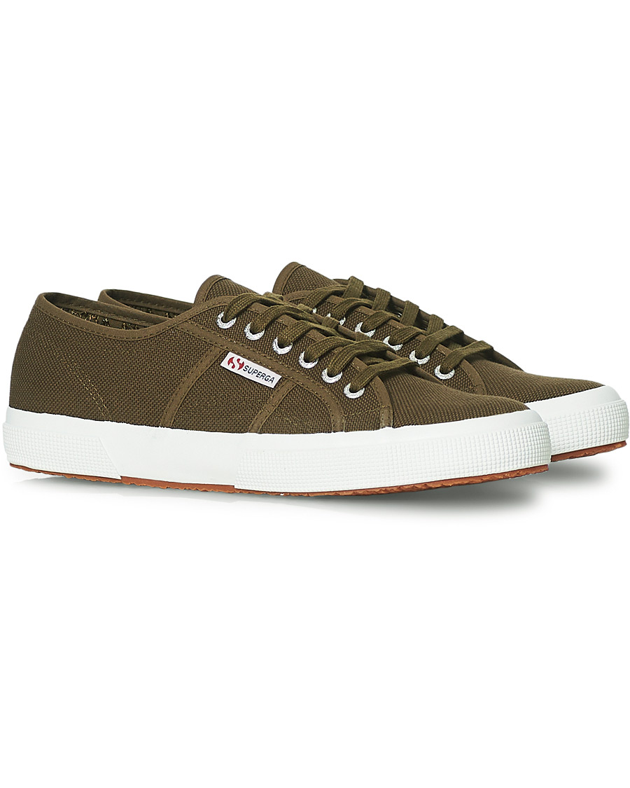 Men | Superga Canvas Sneaker Military Green | Superga | Canvas Sneaker Military Green