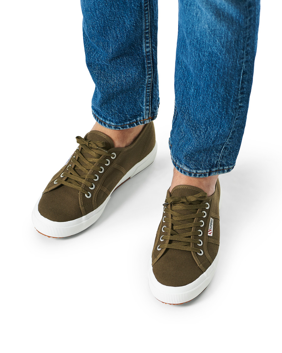 Men | Superga Canvas Sneaker Military Green | Superga | Canvas Sneaker Military Green