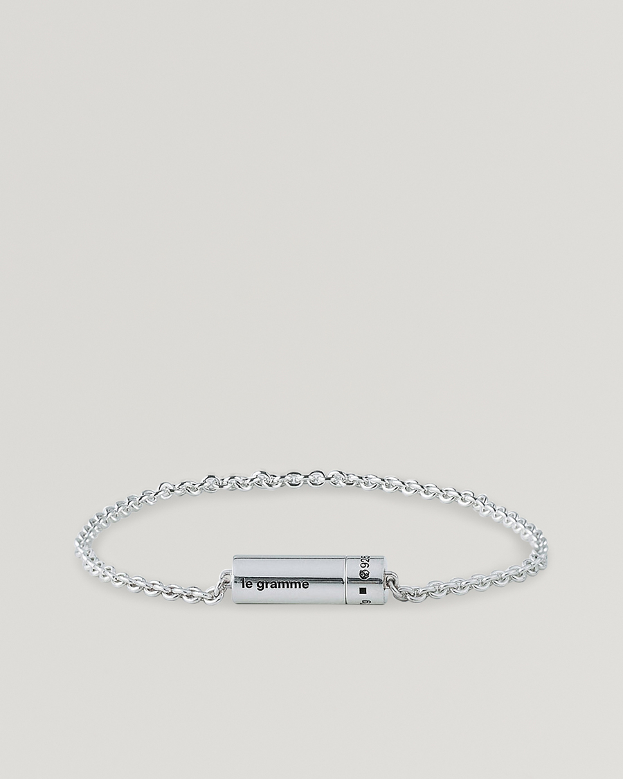 Men |  | LE GRAMME | Chain Cable Bracelet Sterling Silver 7g