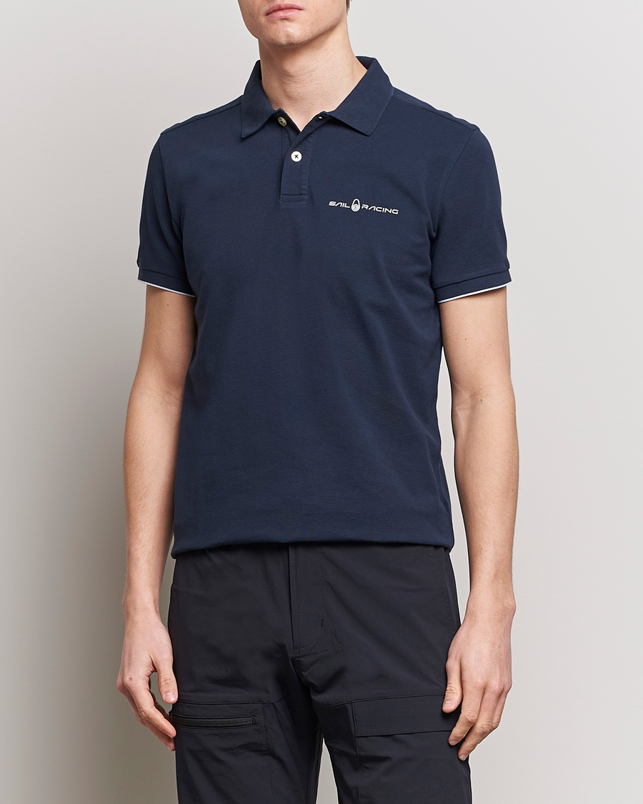 Men | Polo Shirts | Sail Racing | Bowman Polo Navy