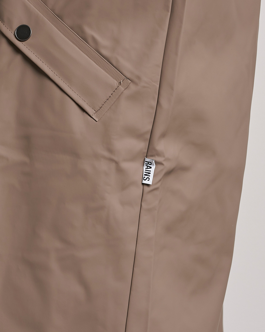 Men | Coats & Jackets | RAINS | Long Jacket Taupe